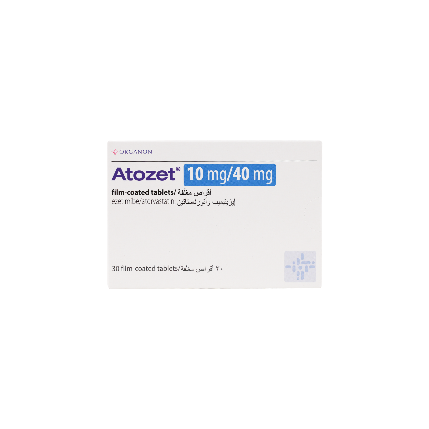 Atozet 10mg/40mg 30Tablets