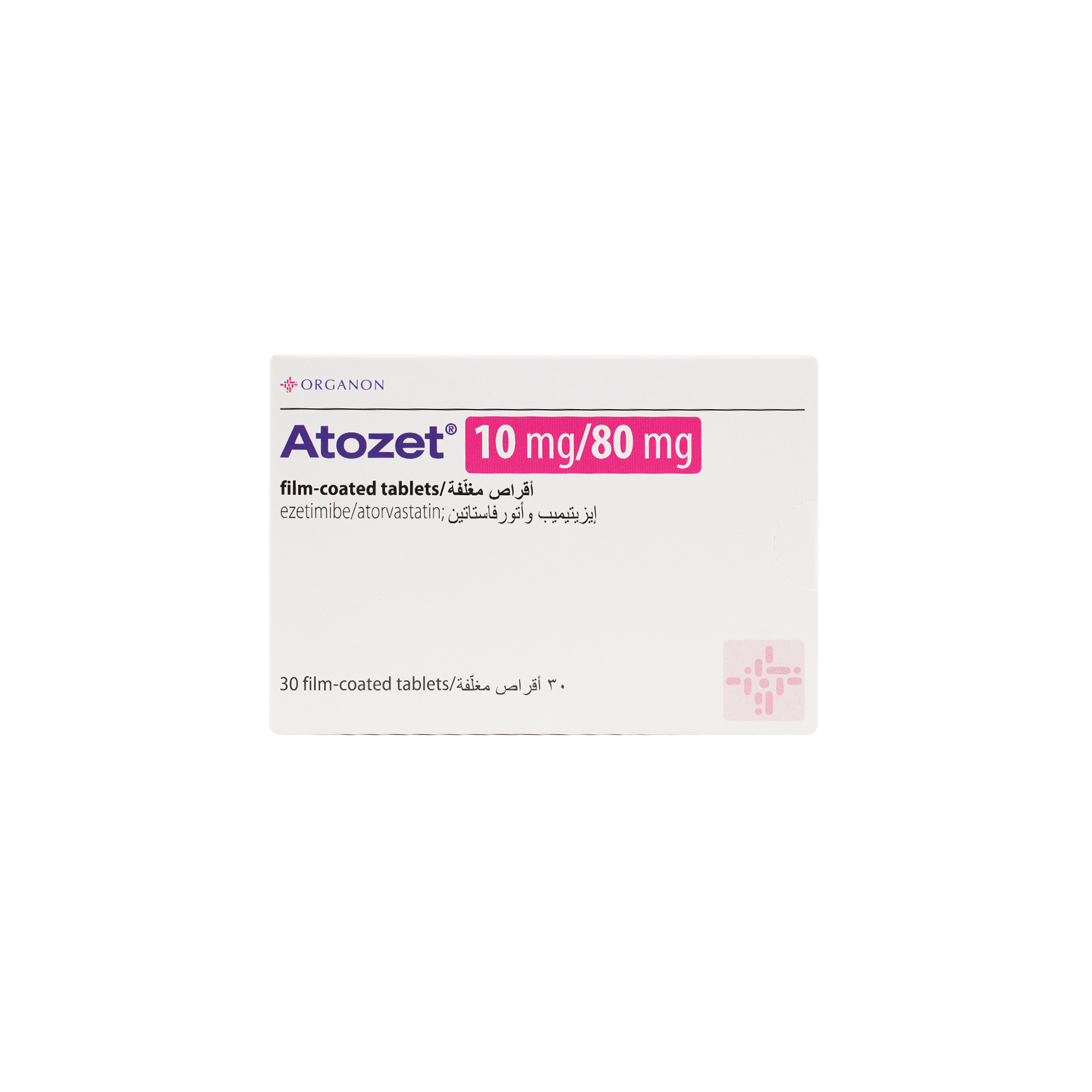 Atozet 10mg/80mg 30Tablets