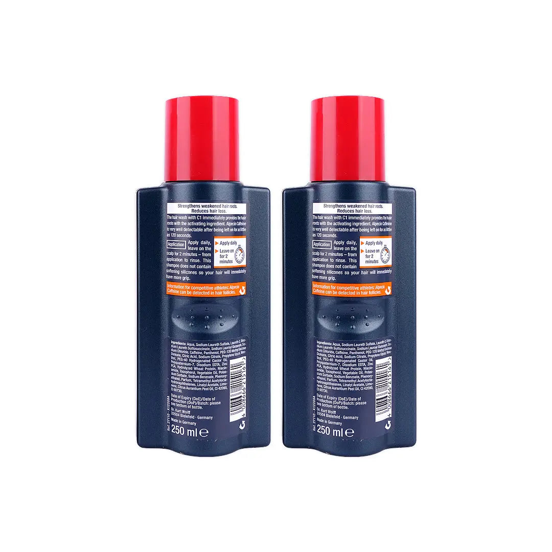 52987-Alpecin C1 Caffeine Shampoo 250ml Offer +4