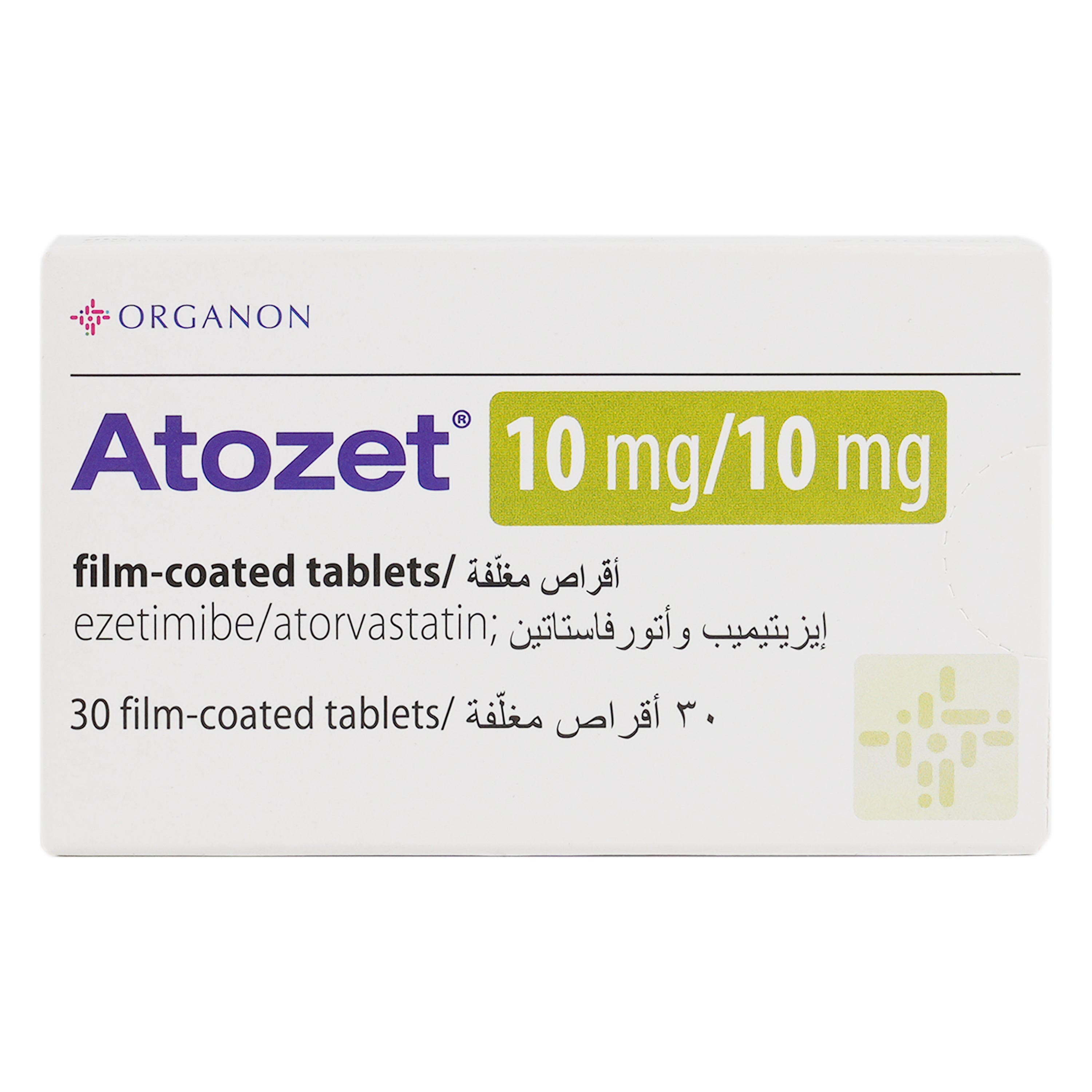 Atozet 10mg/10mg 30 Tablets