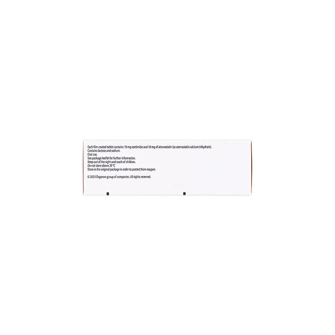 52999-Atozet 10mg/10mg 30 Tablets +2