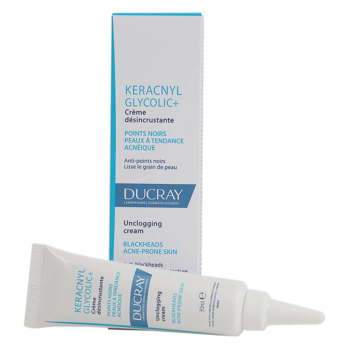53021-Ducray Keracnyl Glycolic+ Unclogging Cream 30ml
