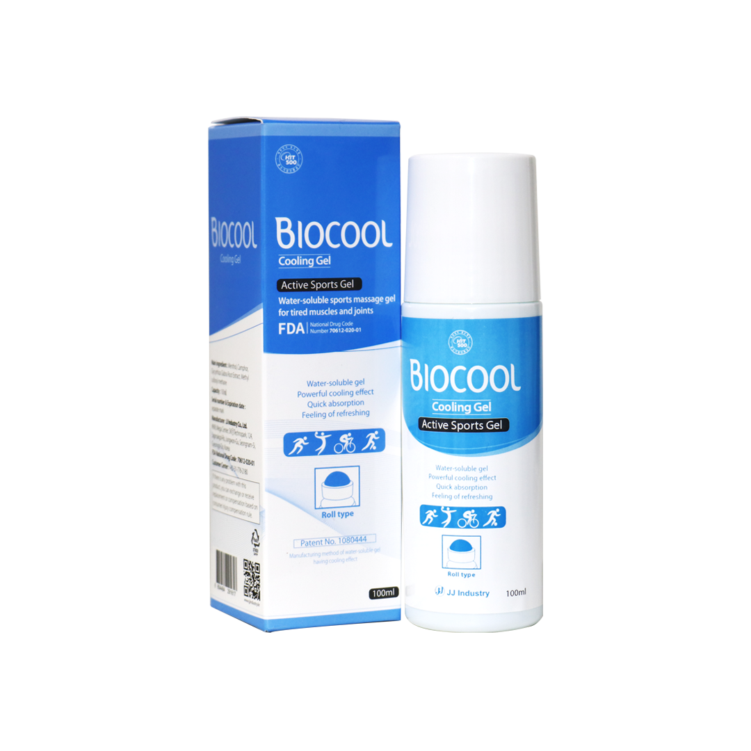 Biocool Cooling Active Sports Gel Roll On 100ml