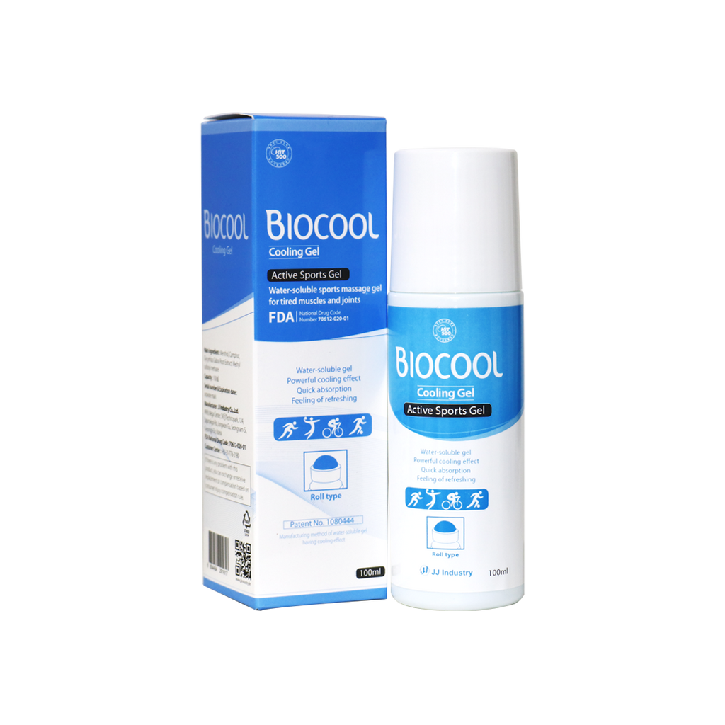 Biocool Cooling Active Sports Gel Roll On 100ml