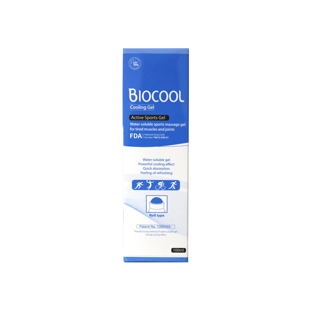 Biocool Cooling Active Sports Gel Roll On 100ml