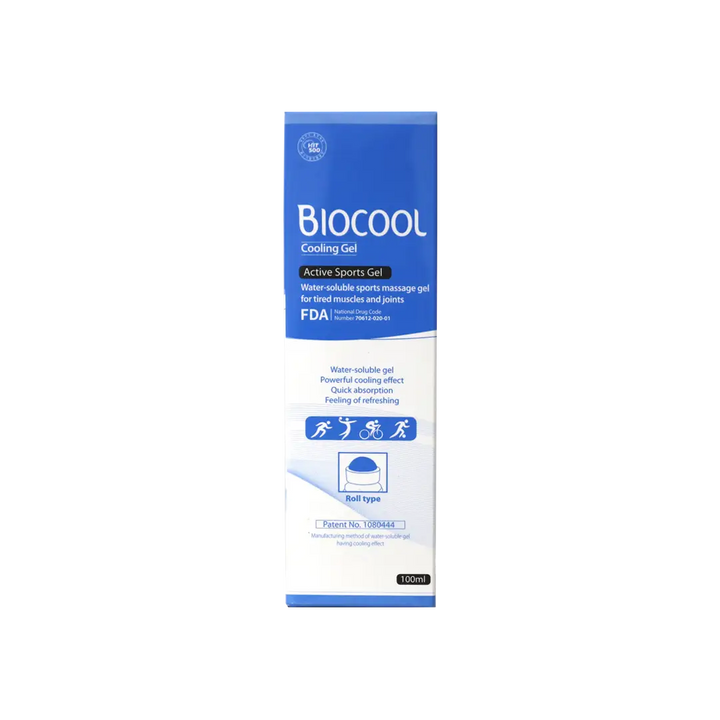 53028-Biocool Cooling Active Sports Gel Roll On 100ml +1