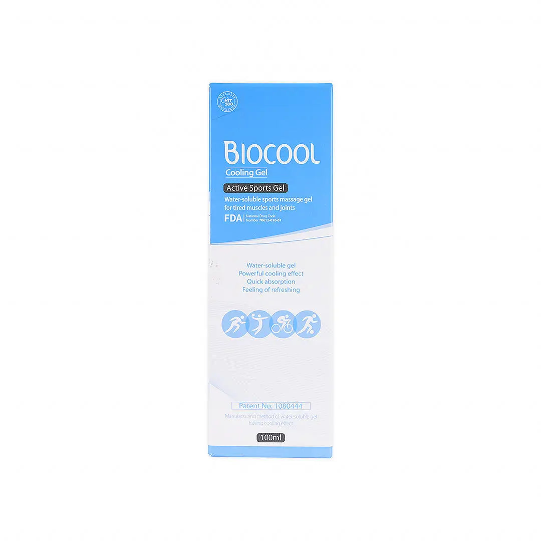 Biocool Cooling Active Sports Gel Tube 100ml