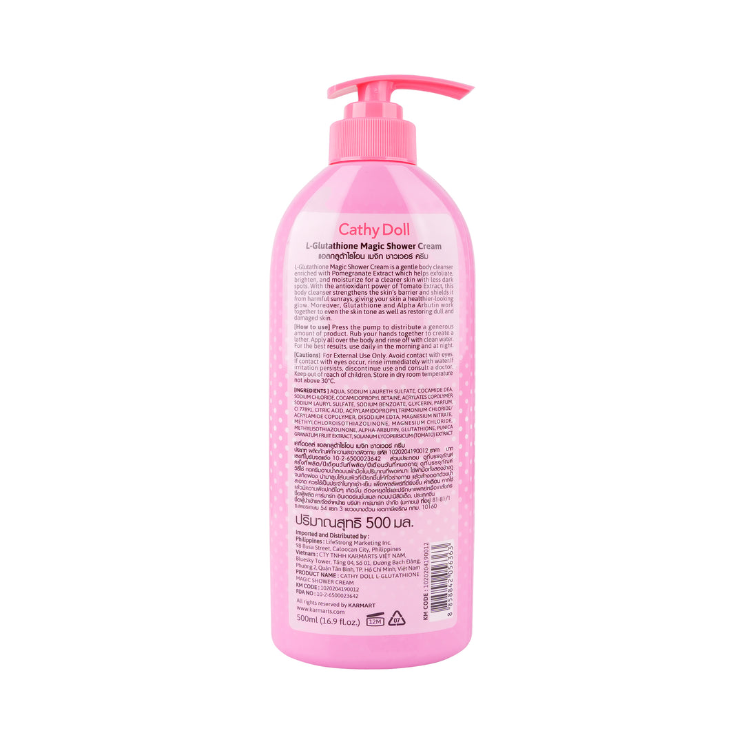 53050-Cathy Doll L-Glutathione magic Shower Cream 500ml +2