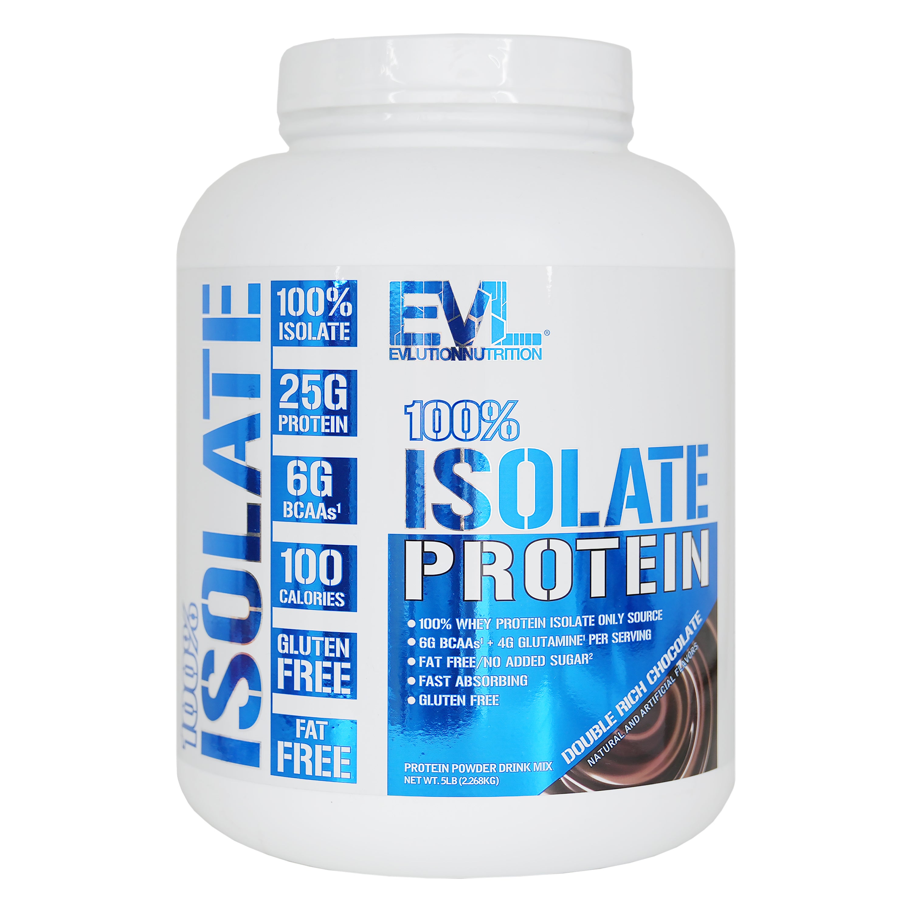 Evl Isolate Protein Double Rich Chocolate 2.268Kg