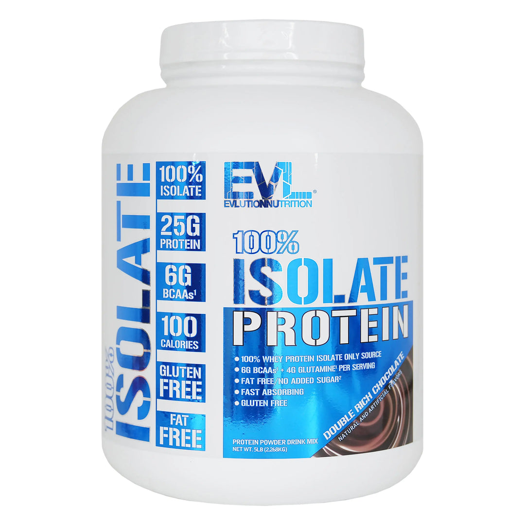 53051-Evl Isolate Protein Double Rich Chocolate 2.268Kg +3