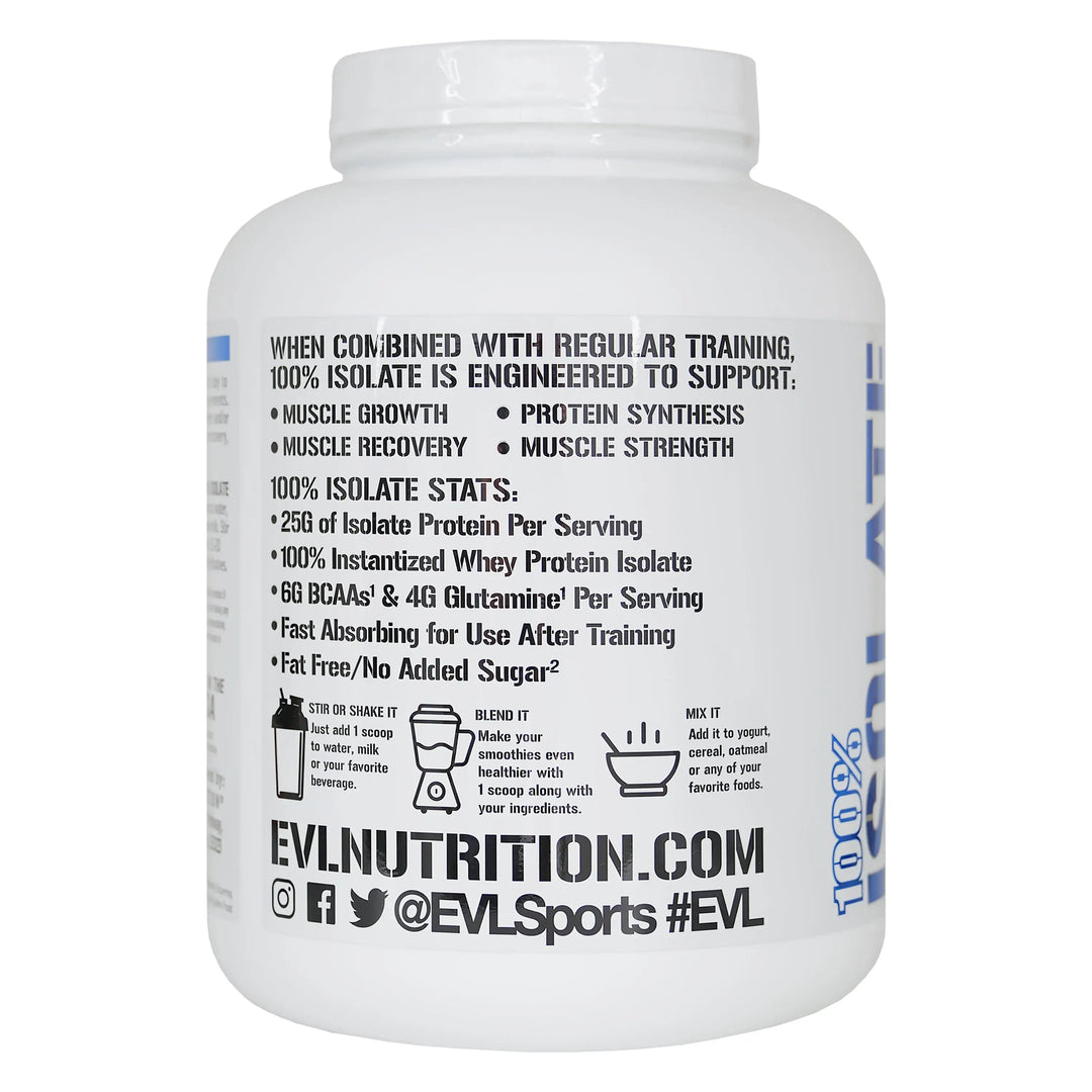 53051-Evl Isolate Protein Double Rich Chocolate 2.268Kg +4