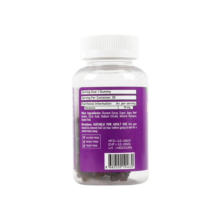 53055-Vitron Winner Melatonin 10mg 30 Gummies +2