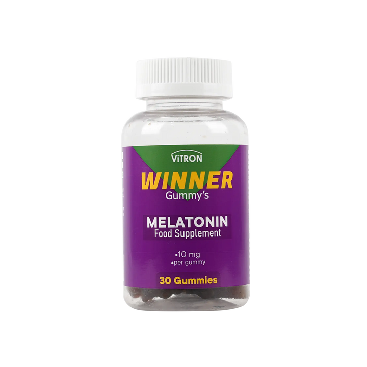 53055-Vitron Winner Melatonin 10mg 30 Gummies