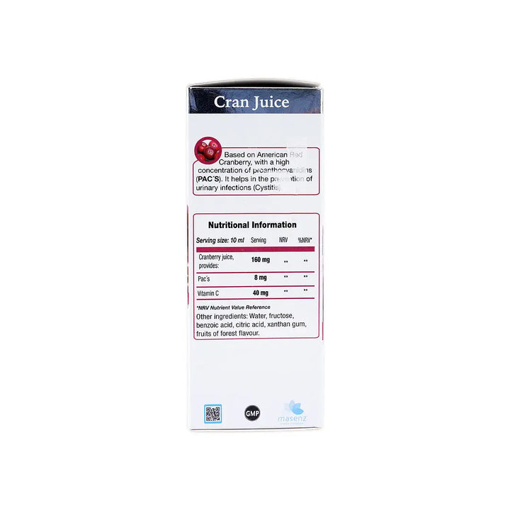 53056-Masnutra Cran Juice 100ml +6