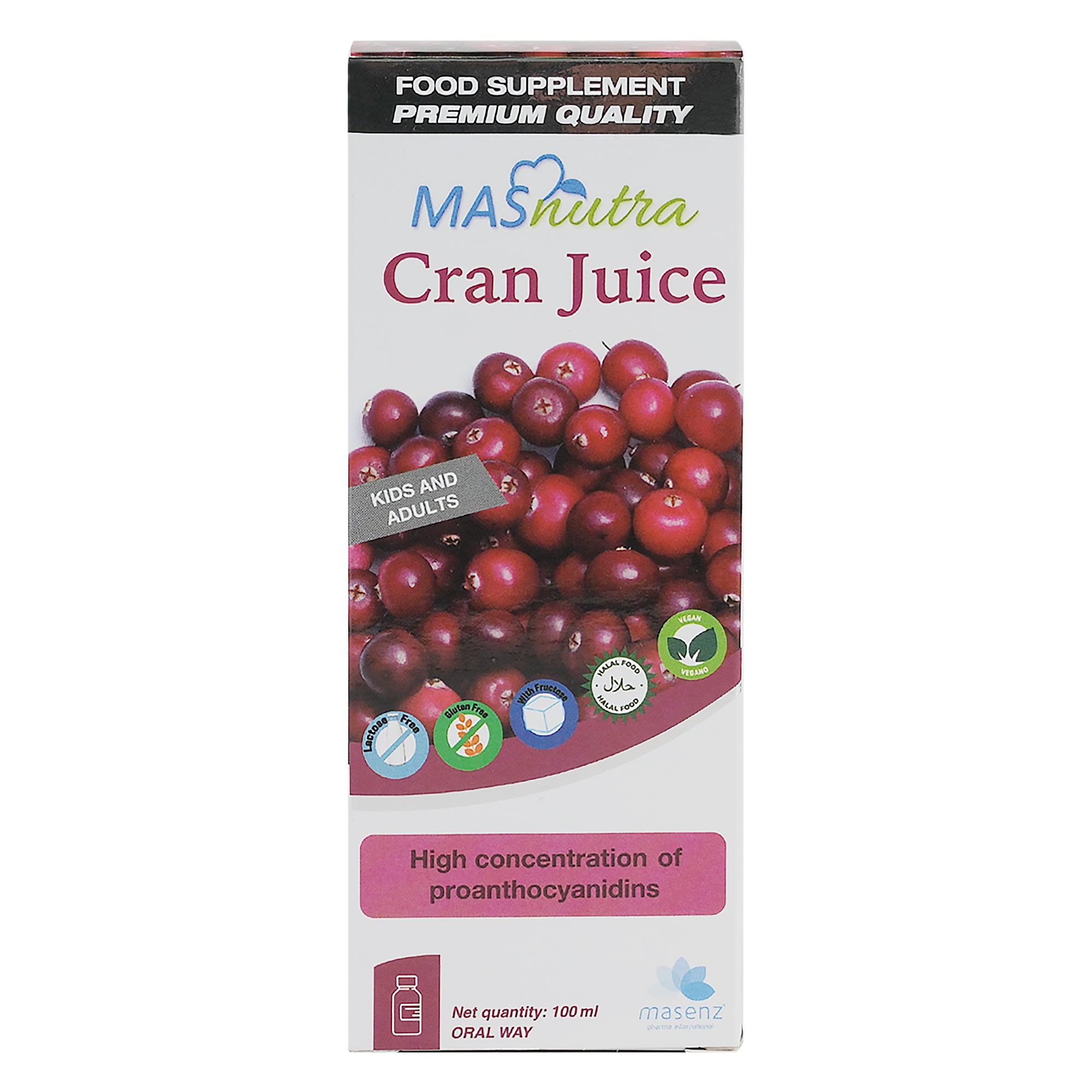 Masnutra Cran Juice 100ml