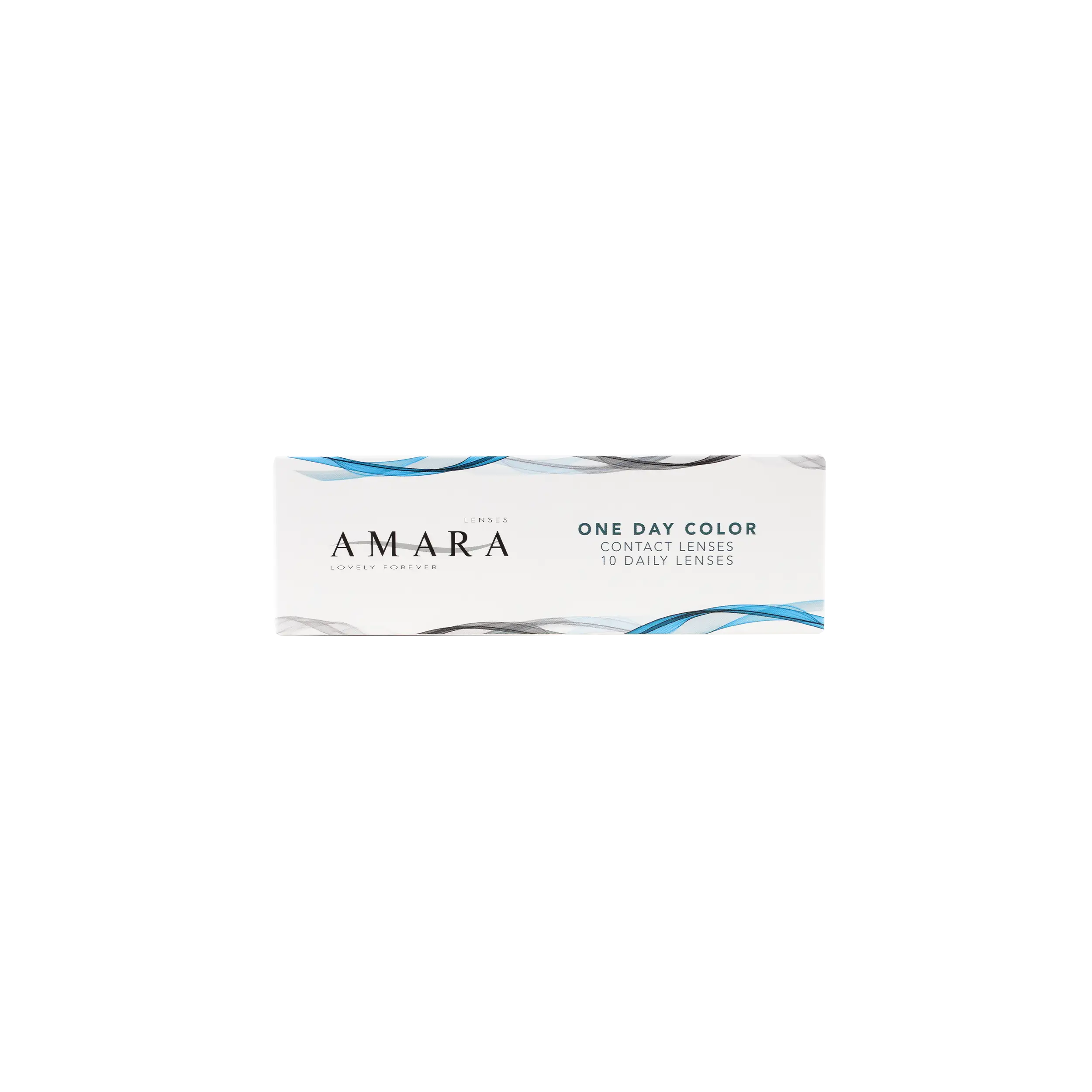 Amara One Day Color 10 Contact Lenses - Shark Gray