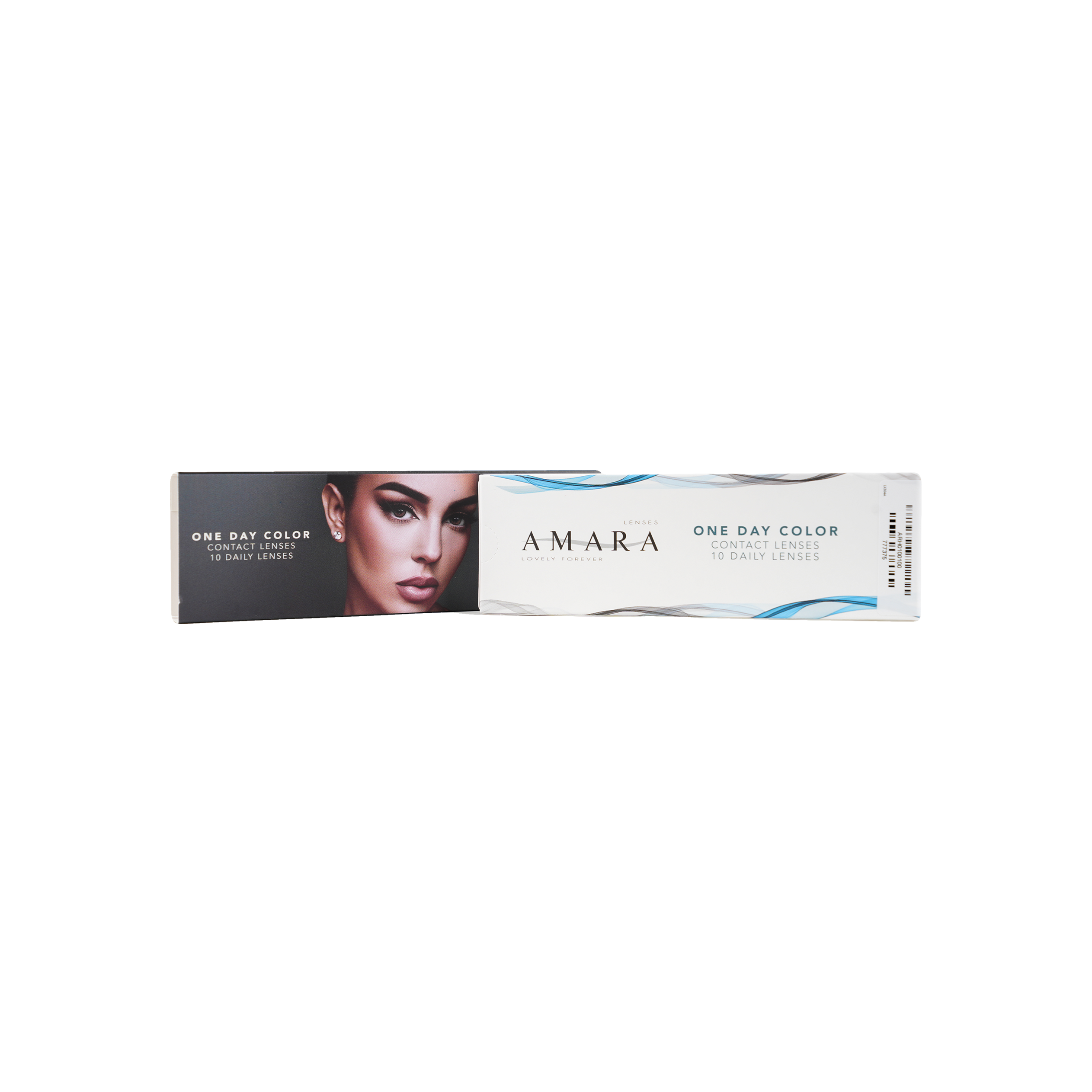 Amara One Day Color 10 Contact Lenses - Shark Gray