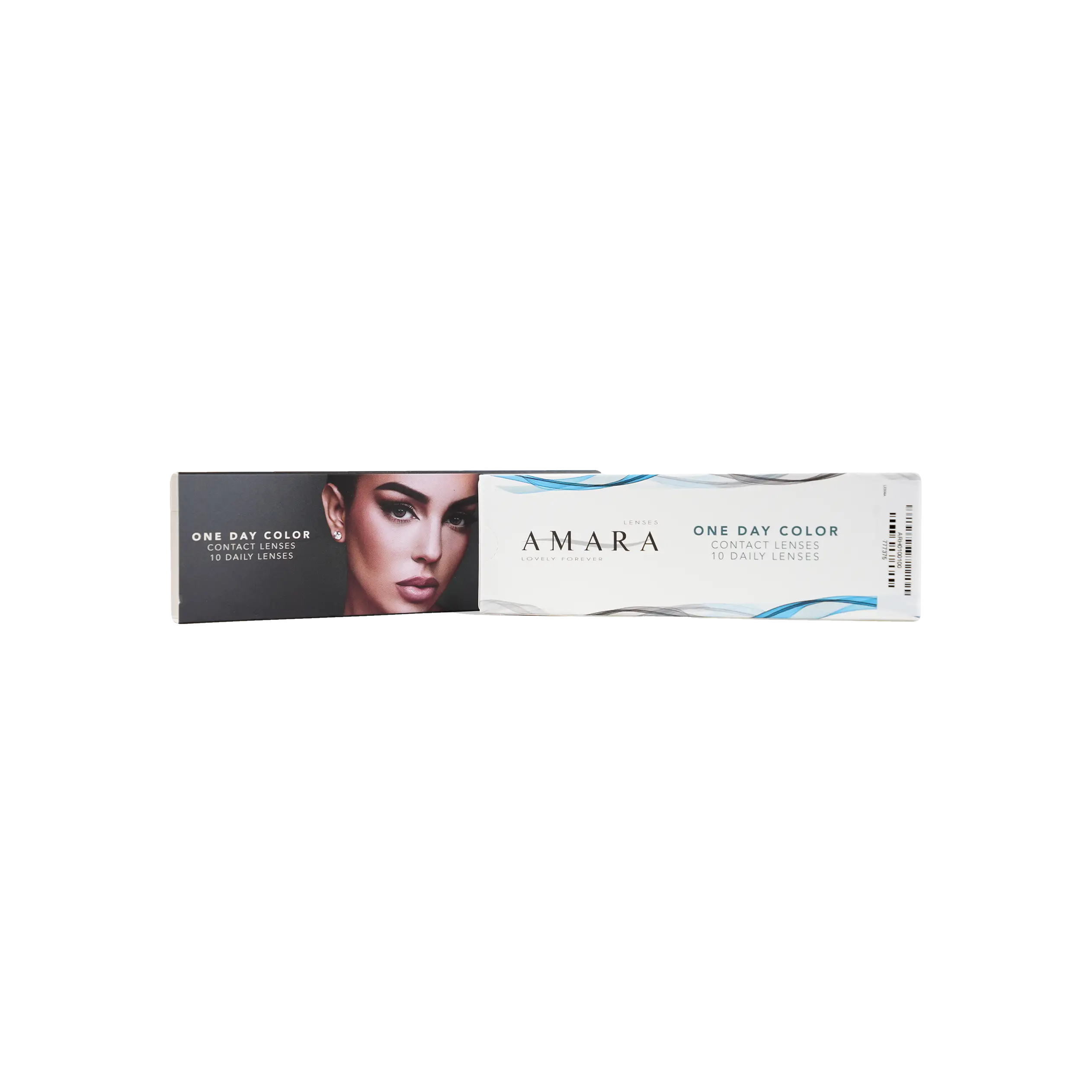 Amara One Day Color 10 Contact Lenses - Shark Gray