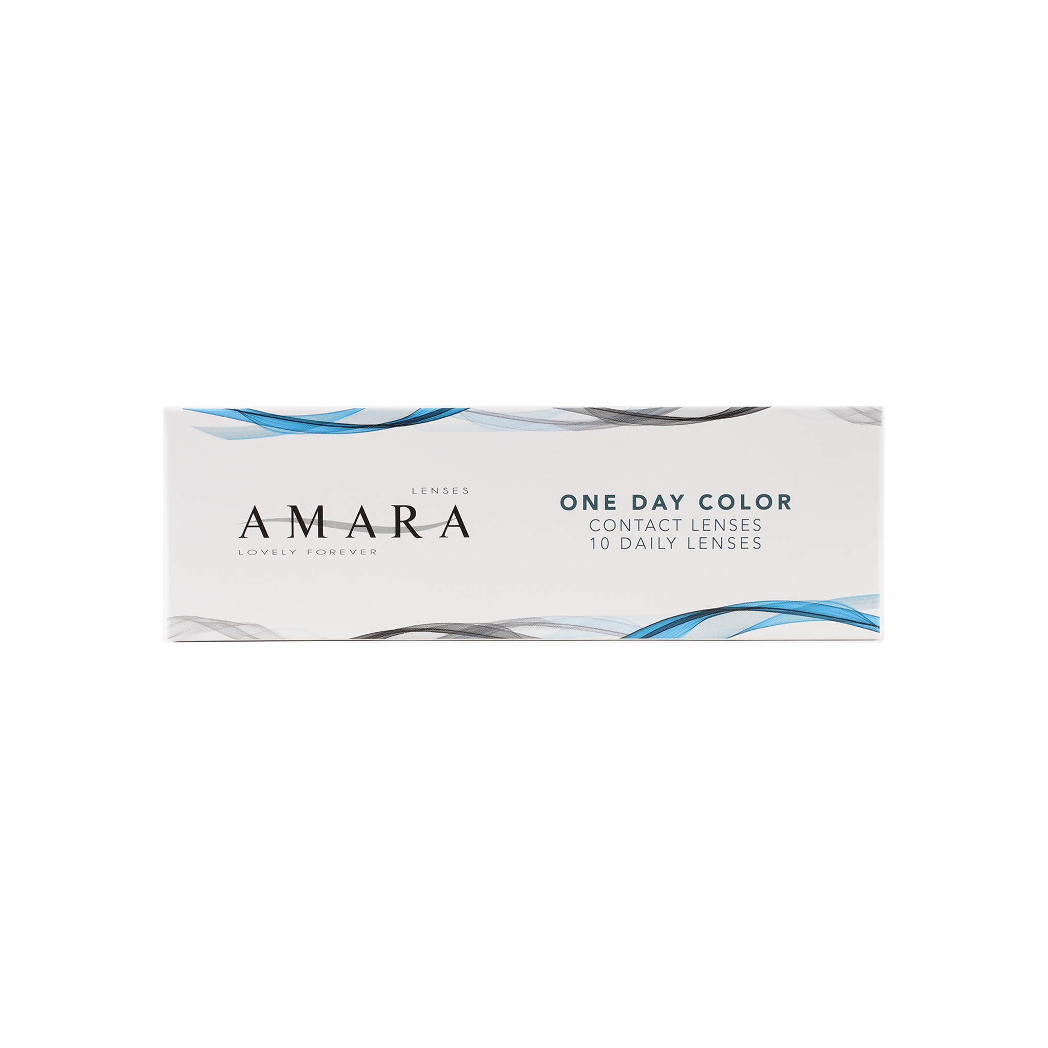 Amara One Day Color 10 Contact Lenses - Shark Gray