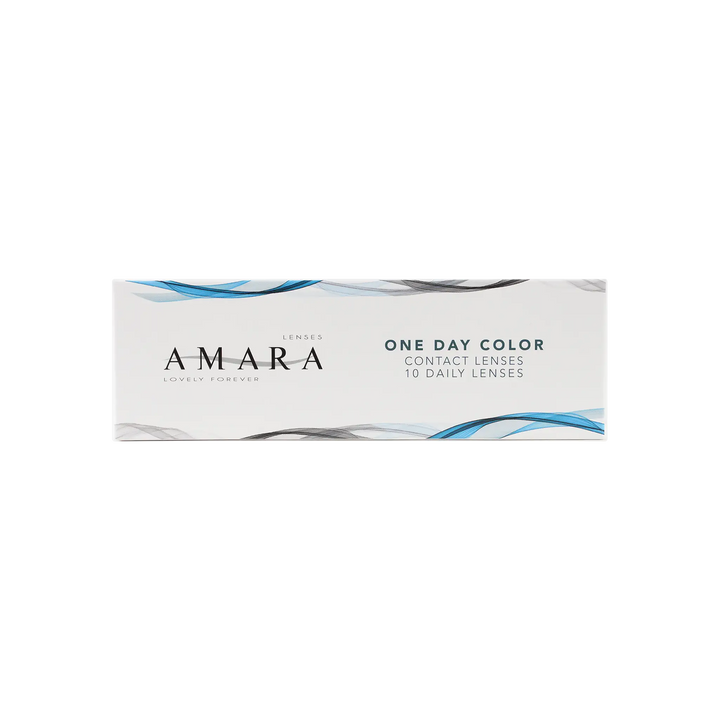 53057-Amara One Day Color 10 Contact Lenses - Shark Gray +5