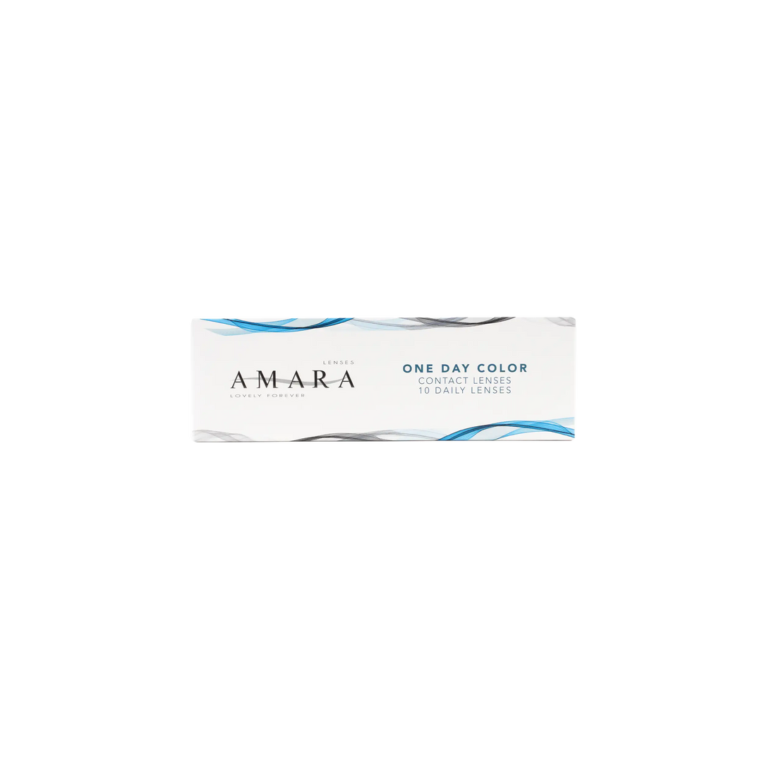 53058-Amara One Day Color 10 Contact Lenses - Toffee +3