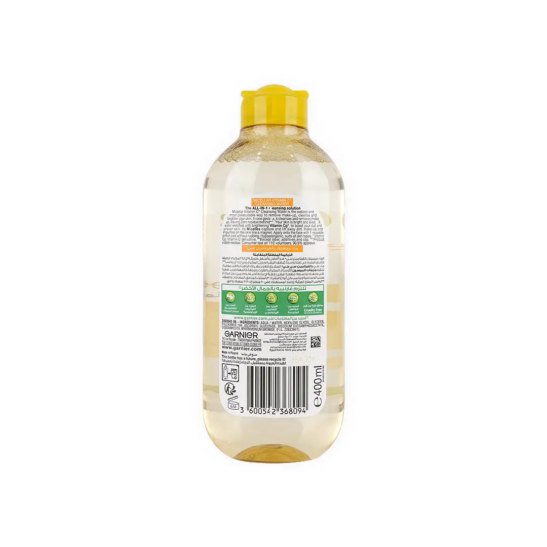 Garnier Micellar Vit C Cleansing Water 400ml