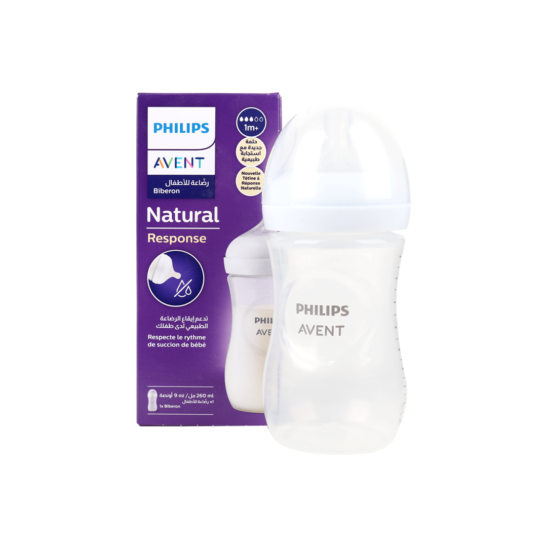 Avent Natural Baby Bottle 1m+ 260ml-Y903/01(PA702)