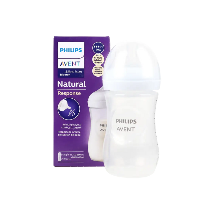 53065-Avent Natural Baby Bottle 1m+ 260ml-Y903/01(PA702) +5