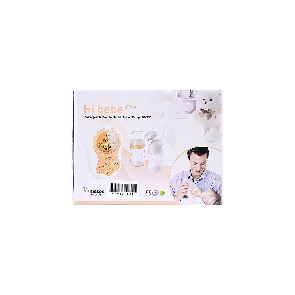 Hi Bebe Plus Rechargeable Double Breast Pump BT-100 Blue
