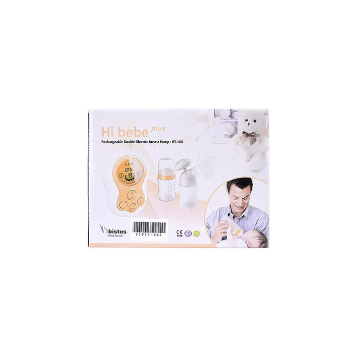 53067-Hi Bebe Plus Rechargeable Double Breast Pump BT-100 Blue