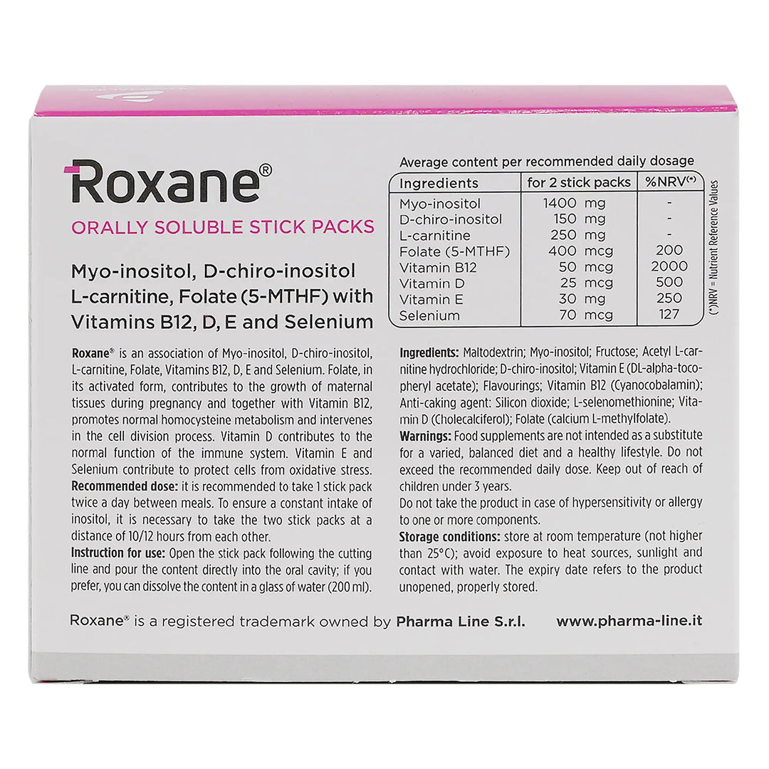 53076-Pharmaline Roxane Orally Soluble Stick Packs  30Pcs +1
