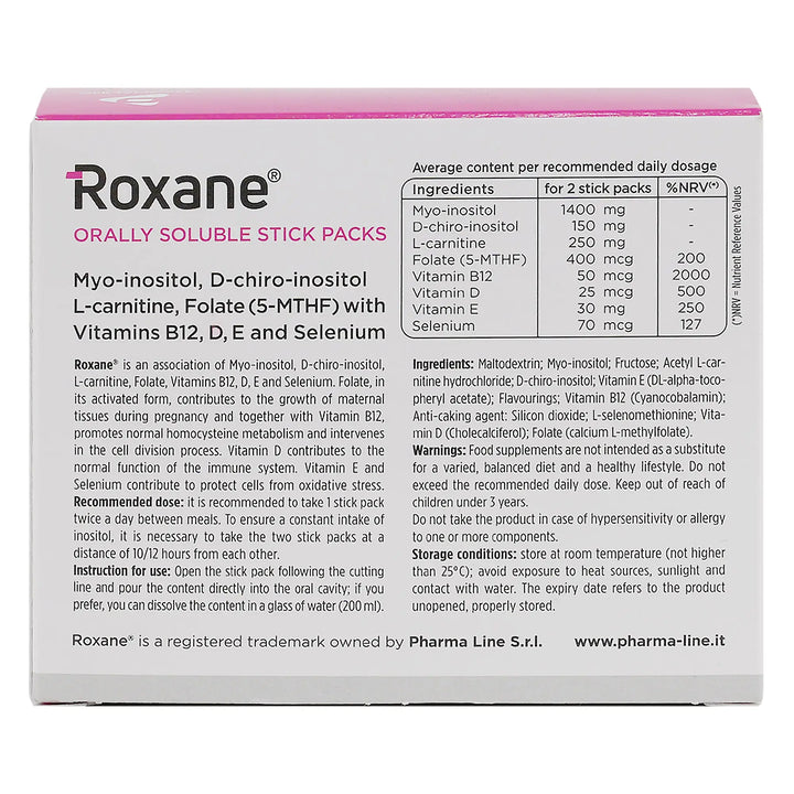 53076-Pharmaline Roxane Orally Soluble Stick Packs  30Pcs +1