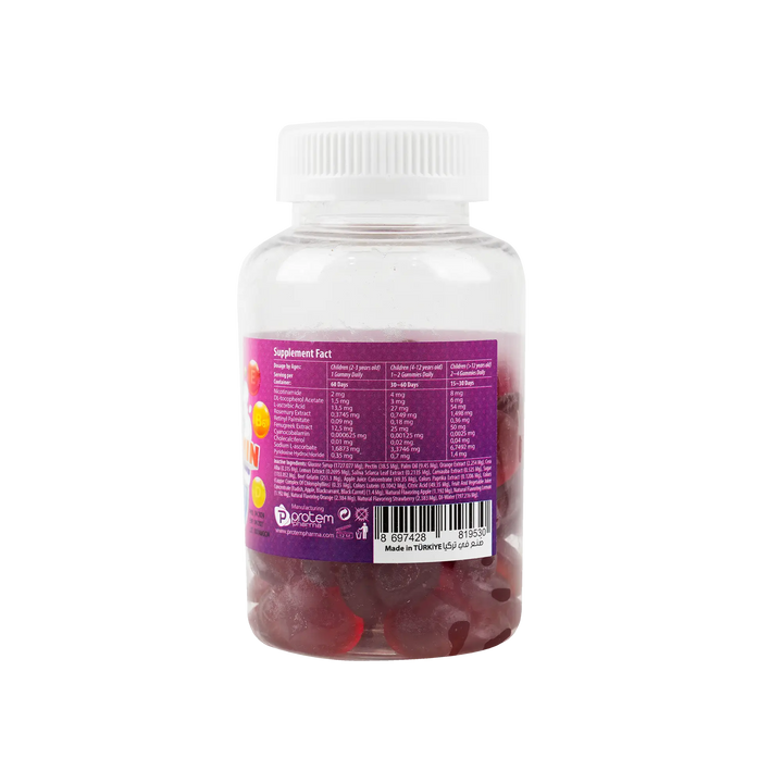 53094-Protem Pharma Appetizer  For Kids Multivitamin 60Gummies +1