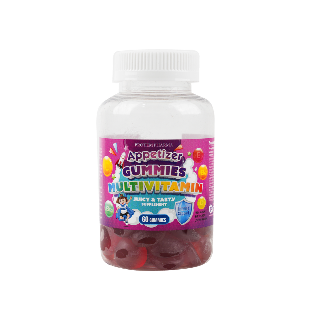 Protem Pharma Appetizer  For Kids Multivitamin 60Gummies