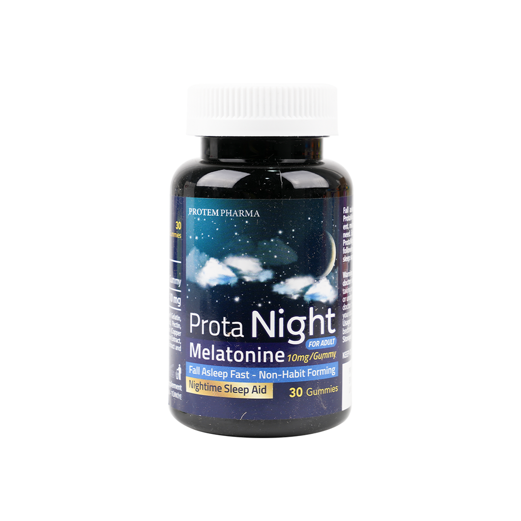 Protem Pharma Prota Night ForAdult Melatonine 10mg 30Gummies