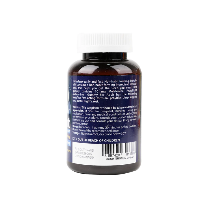 53098-Protem Pharma Prota Night ForAdult Melatonine 10mg 60Gummies +1