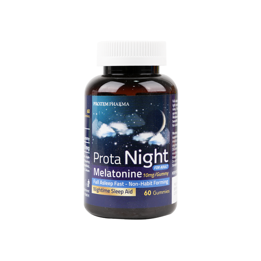 Protem Pharma Prota Night ForAdult Melatonine 10mg 60Gummies