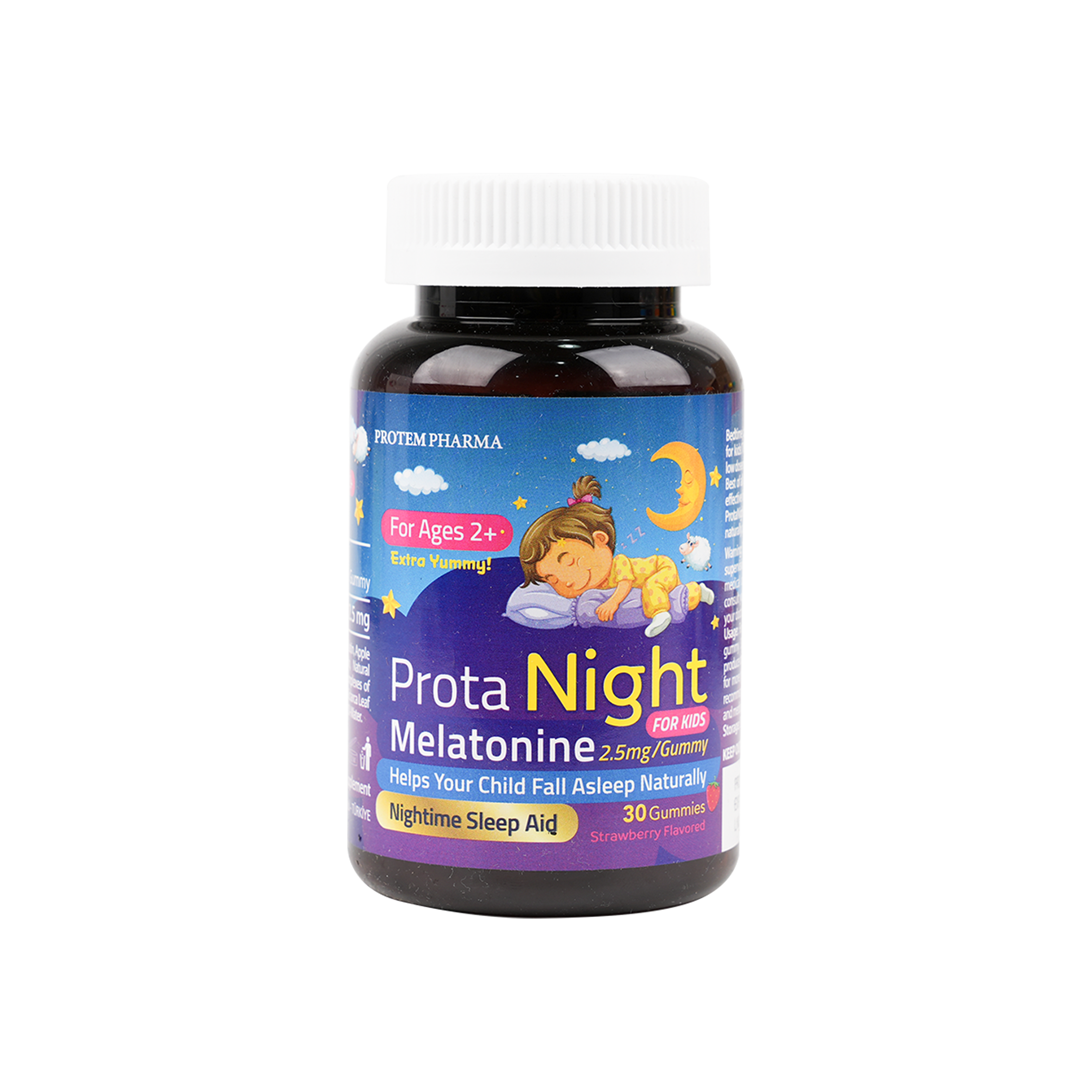 Protem Pharma Prota Night ForKids Melatonine 2.5mg 30Gummies