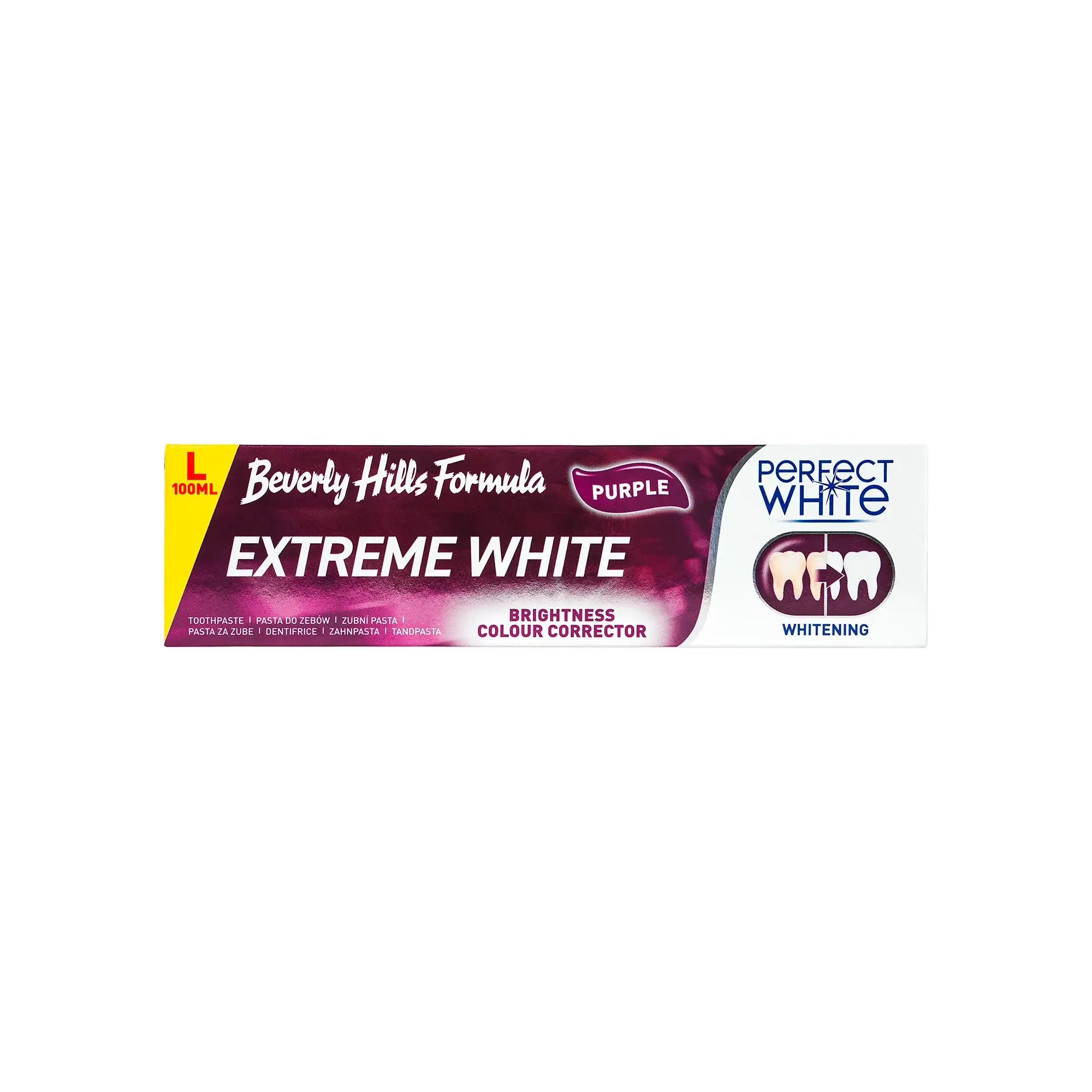 Perfect White Extreme White Teeth Whitening Toothpaste 100ml +8
