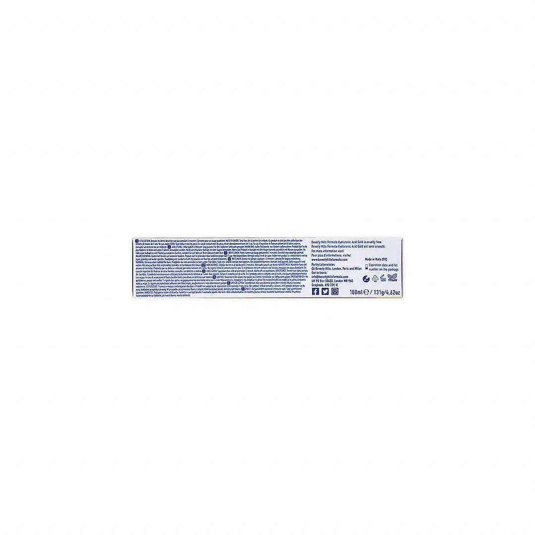Perfect White Hyaluronic Acid Gold Whitening Toothpaste100ml