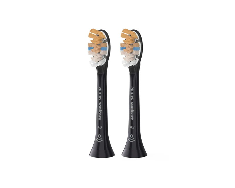 Philips Sonicare A3 Premium 2 Brush Heads Black HX9092/96