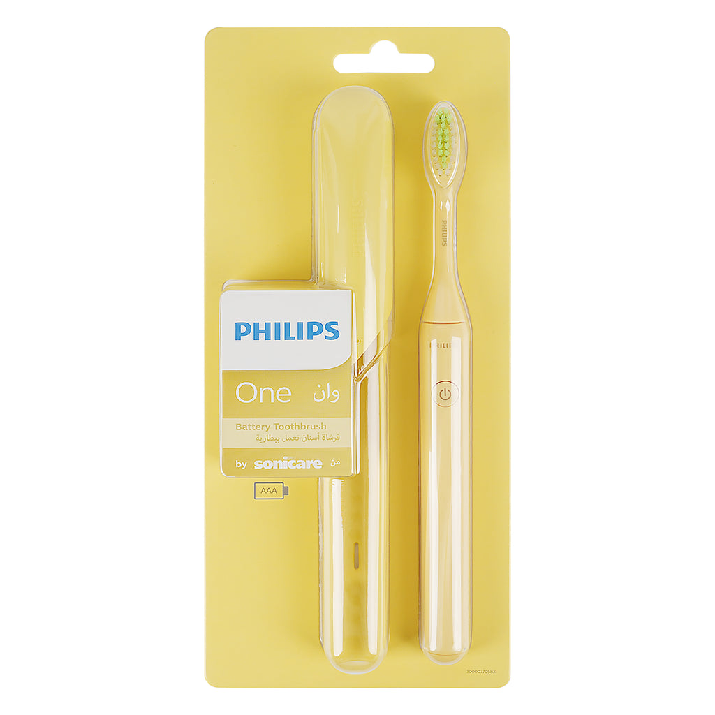 Philips Sonicare One Battery Toothbrush Yellow HY1100/02