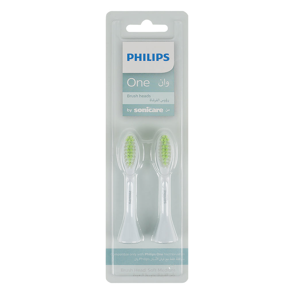 Philips Sonicare One Brush Heads 2pcs Mint Blue BH1022/03