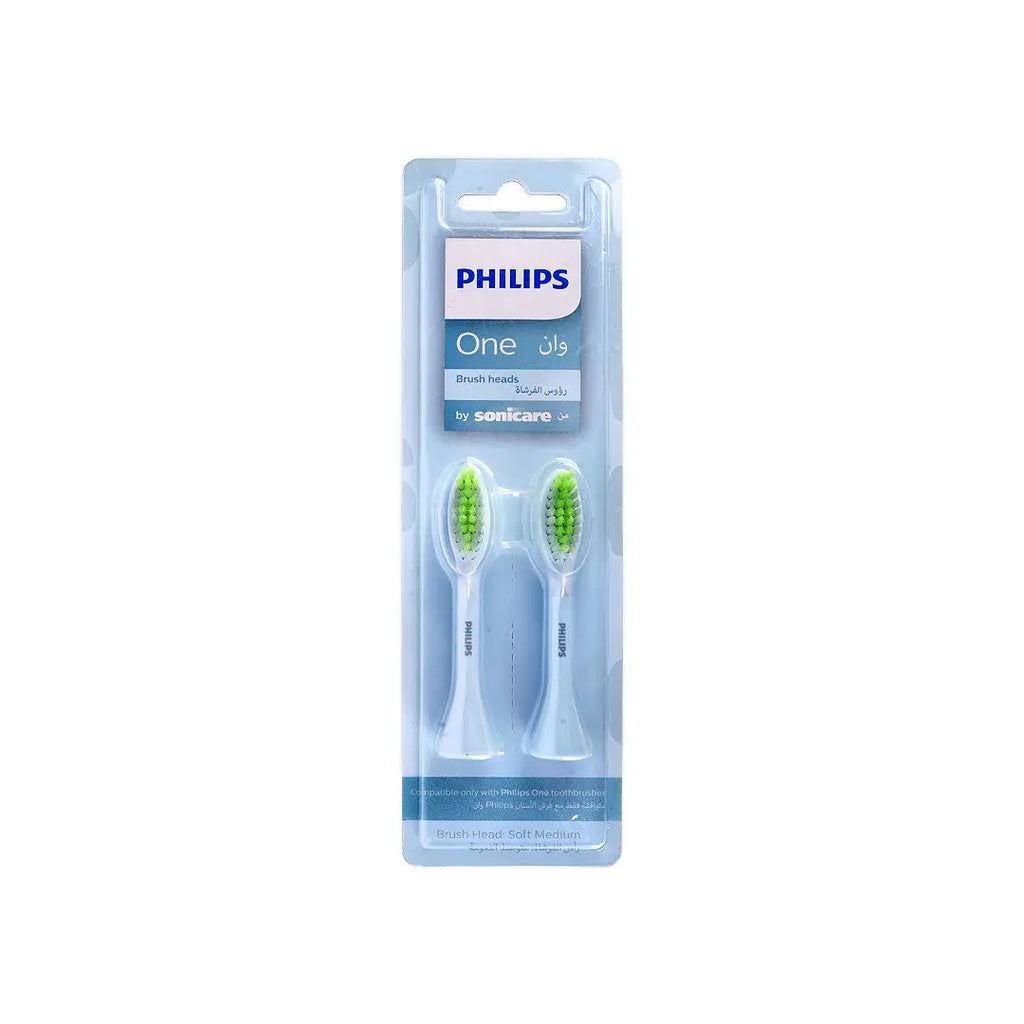 Philips Sonicare One Brush Heads 2pcs Mint Blue BH1022/03