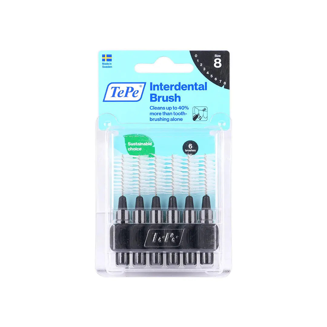 53115-Tepe Interdental Brush Black 1.5mm-Size 8