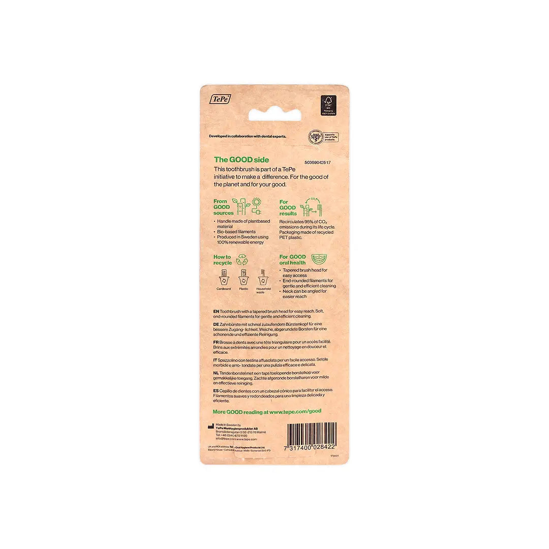 53116-Tepe Good Regular Soft Toothbrush 3pcs-8422 +1