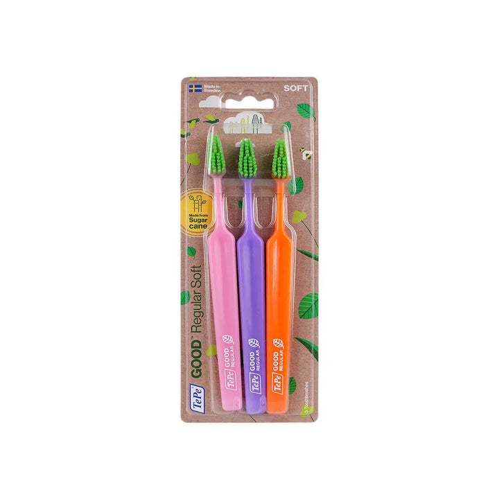 53116-Tepe Good Regular Soft Toothbrush 3pcs-8422