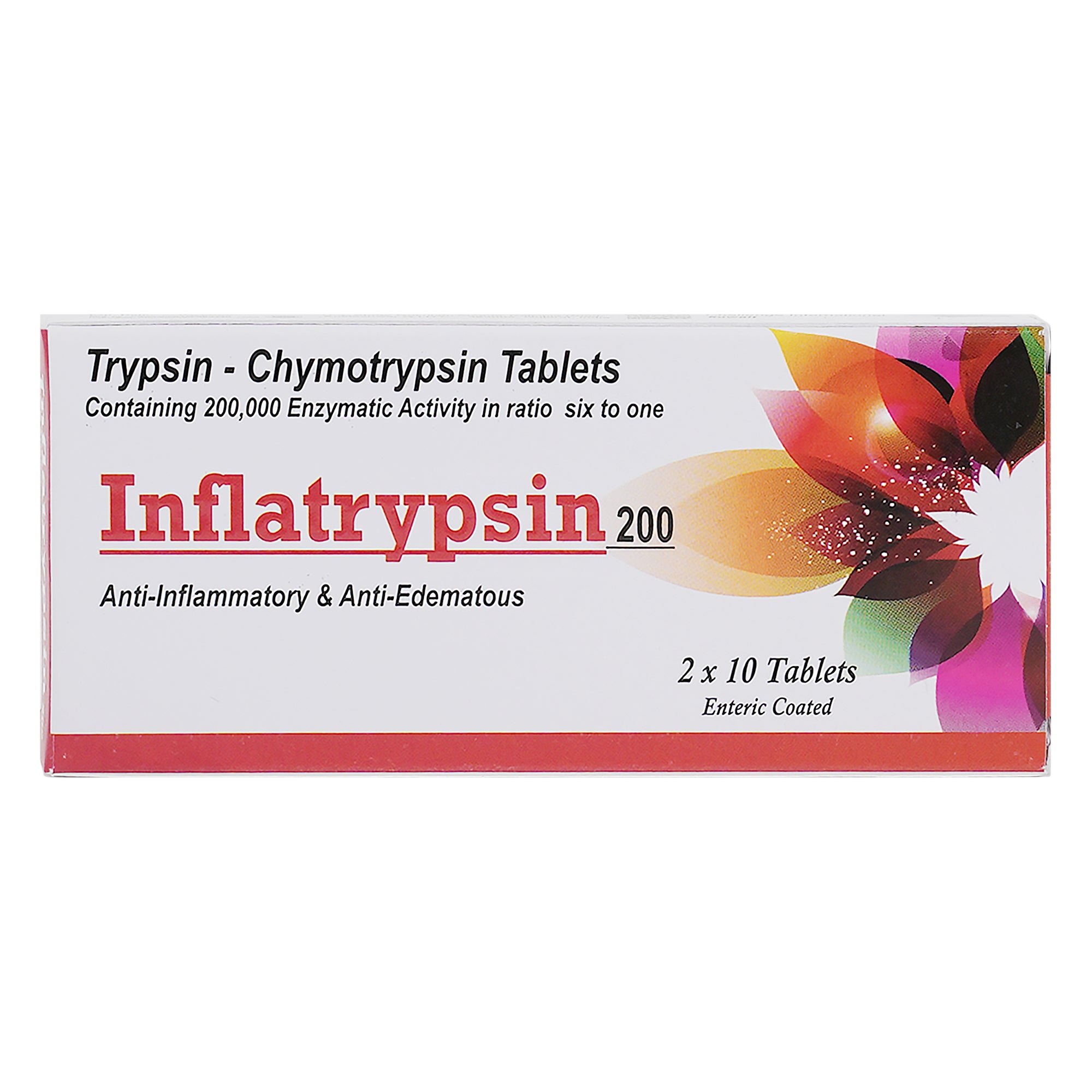 Inflatrypsin 200 20Tablets