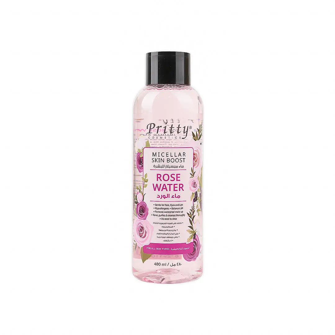 Pritty Micellar Skin Boost Rose Water 480ml