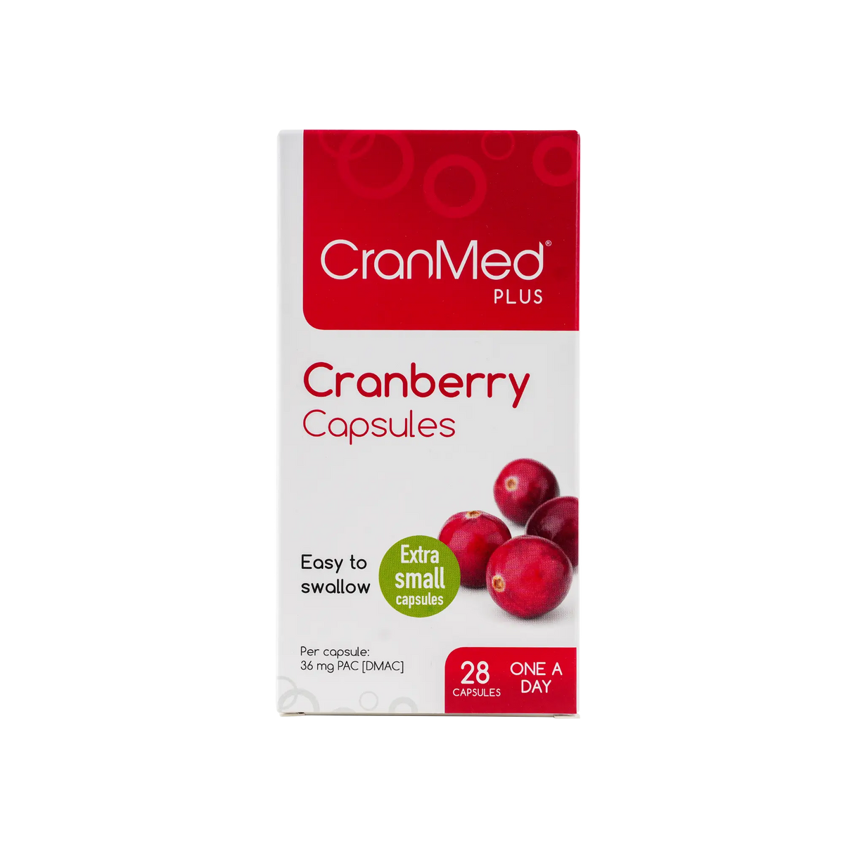 53138-Cranmed Plus Cranberry 36mg 28 Capsules